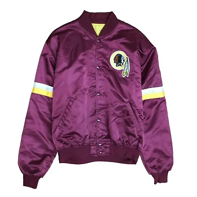 Vintage Washington Redskins Starter Satin Bomber Jacket Size XL NFL • $150