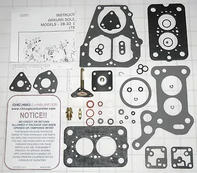 1978-79 Carb Kit Arrow Plymouth 4 Cyl K Z F U Ow Engines Mikuni Solex 2 Barrel • $79.95