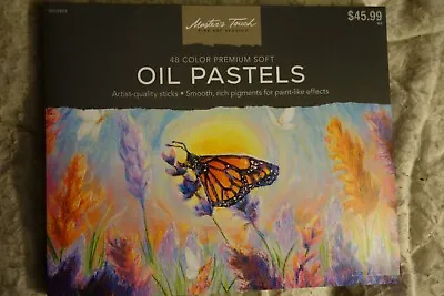 Master's Touch 48 Color Premium Soft Oil Pastels • $35.95