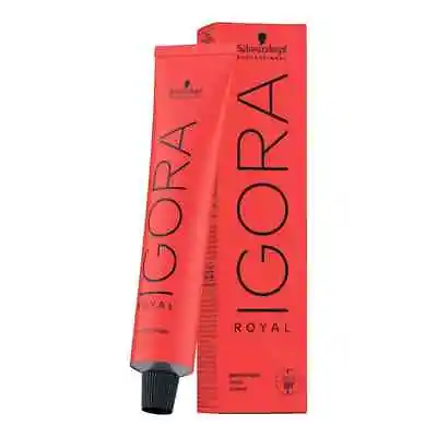 Schwarzkopf Igora Royal Hair Dye Colour Color Cream 60ML More Colors In Store NS • £7.99