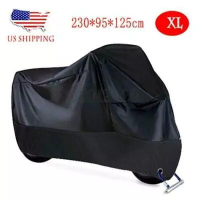 XL Standard Motorcycle  Cover Scooter Moped All Weather Protection • $19.50