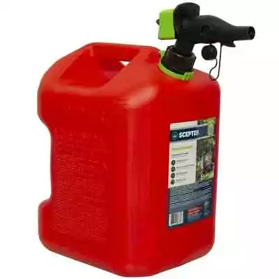 Scepter 5 Gallon Gas Can SmartControl Enhance Fuel Gasoline Container L&G FSCG5 • $22.03