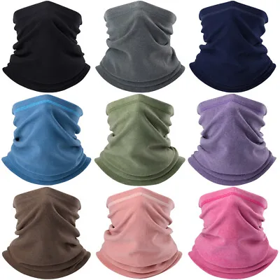 Winter Fleece Neck Warmer Windproof Ski Bandana Half Face Mask For Men & Women • $3.99