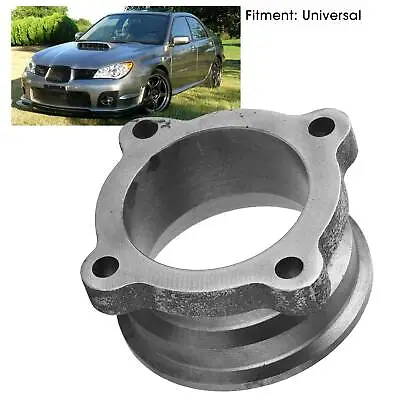 ♬ VBand Exhaust Flange Adapter Turbo Downpipe 4 Bolt Holes For 2.5in To 3in • £26.95