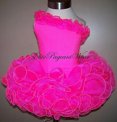 National Pageant Dress Shell  Sizes 6mos To 5/6 Girls • $169
