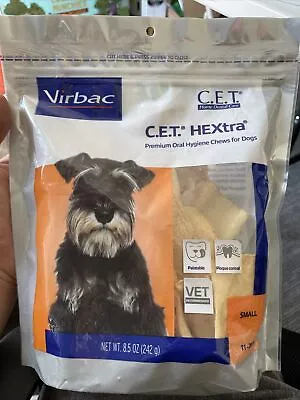 Virbac CET HEXtra Hygiene Chews - 30 Count EXP： 07/2026 • $15.99