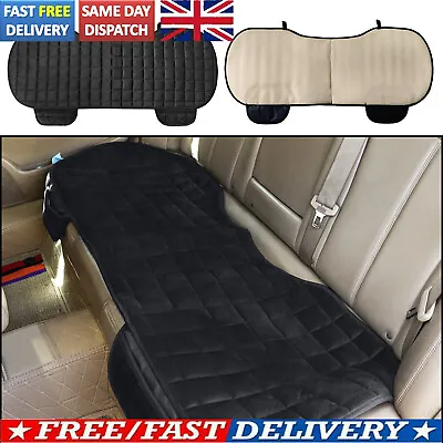 Car Rear Back Row Car Seat Cover Protector Mat Auto Chair Cushion Accessories • £13.99