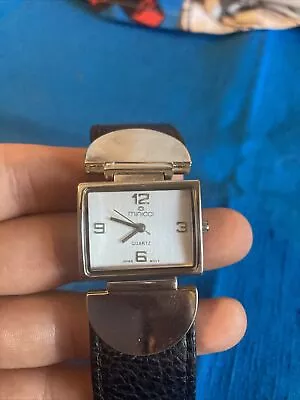 Vintage Minicci Quartz 28169 Japan MOVT Watch Rare Item (tested/works) • $12