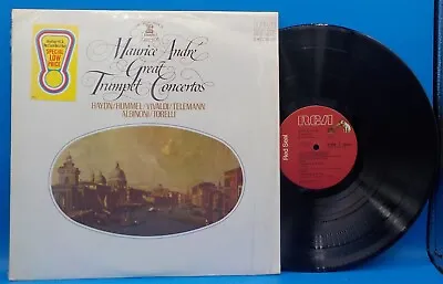 Maurice Andre 2xLP  Great Trumpet Concertos  Haydn Hummel Vivaldi NM BX8A • $6.99