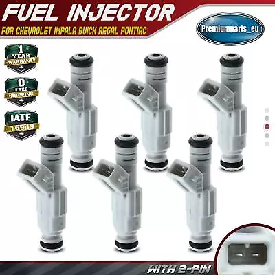 6x Fuel Injector For Chevrolet Impala Buick Regal Pontiac V6 3.8L Supercharged • $50.99