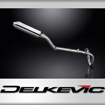 SUZUKI DRZ400S DRZ400SM FULL EXHAUST SYSTEM 320mm STAINLESS TRI BSAU SILENCER  • $385.28