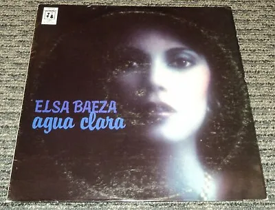 Elsa Baeza Agua Clara 1979 Latin Pop • $7.99