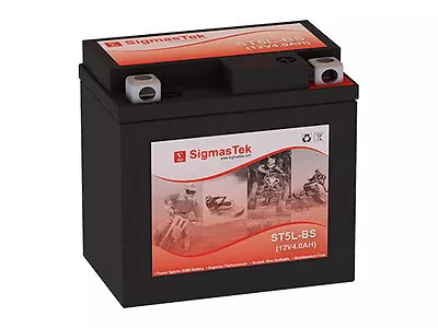 SigmasTek ST5L-BS Battery Replacement For Yamaha YW50A F FX Zuma 50CC 2002-19 • $21.49