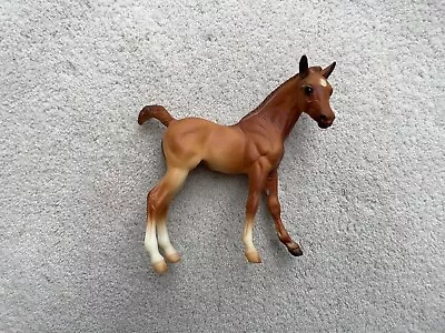 Retired Breyer Horse #3197 Amber & Ashley Twin Morgan Foals Chestnut Standing #2 • $20