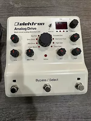 Elektron Analog Drive - Boost / Overdrive / Distortion / Preamp Pedal With MIDI • $299.99