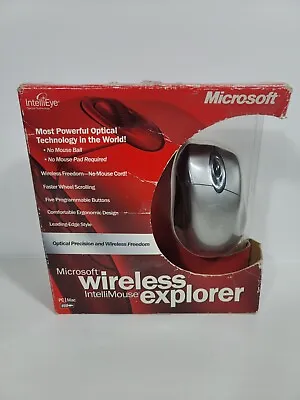 Microsoft Wireless IntelliMouse Explorer IntelliEye MO3-00001 Open Box • $39.99