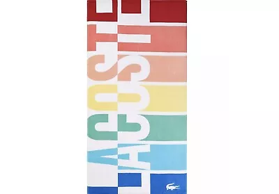 Lacoste ~ Rainbow Beach Towel • £33.26