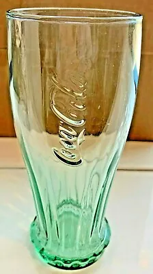 Coca~cola - Mcdonalds 2013 Upside Down Bottle Top Glass - Green - Used • $2.57