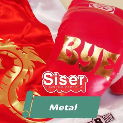 Siser Metal HTV Heat Transfer Vinyl For T-Shirts 20  Roll(s) • $10.99