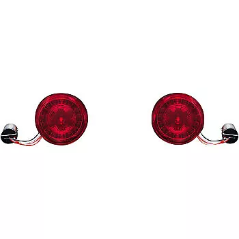 ProBEAM Red LED Turn Signals 1157 Harley 2018-2021 Softail Slim FLSL Motorcycle • $119.99