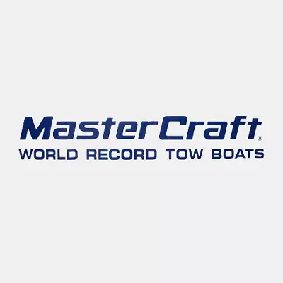 $45.25 • Buy MasterCraft Boat Decal Sticker | World Record Tow Boats Blue