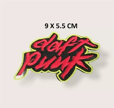 Daft Punk Pop Music Band Embroidered Iron/sew On Patch Badge Transfer Bags 957 • $3.11