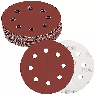 30 Pcs Sander Sanding Discs 7 Inch Hook And Loop Abrasive Sandpaper NEW • $23.20