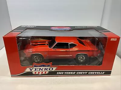 Nib Supercar Auto World 1969 Yenko Chevy Chevelle 1/18 Scale Diecast Model Car • $179.88