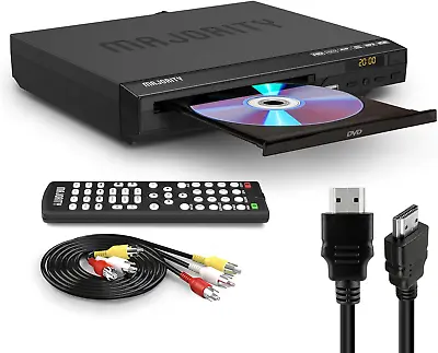 HDMI DVD Player For TV | 1080P Region Free DVD Players For Smart TV | Mini DVD P • £38.56