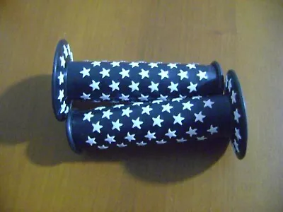 Bmx Classic Bmw Race Bike Vintage Style Grips Goose Ame Hutch Cool New Black • $25