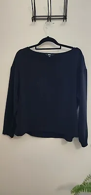 $7 • Buy Black Long Sleeve Uniqlo Shirt