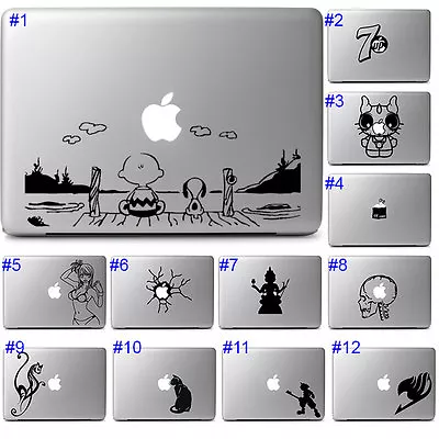 Apple Macbook Air Pro 13 15 Laptop Fun Cute Cool Sticker Transfer Decal Design • $7.97