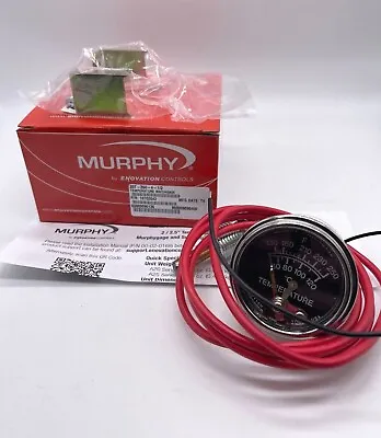4ft Murphy 20t-250-4-1/2 10702042 250 Degree Temperature Gauge • $77.50