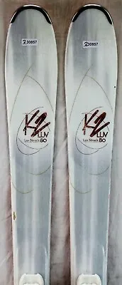 17-18 K2 Luv Struck 80 Used Women's Demo Skis W/Bindings Size 149cm #230857 • $199