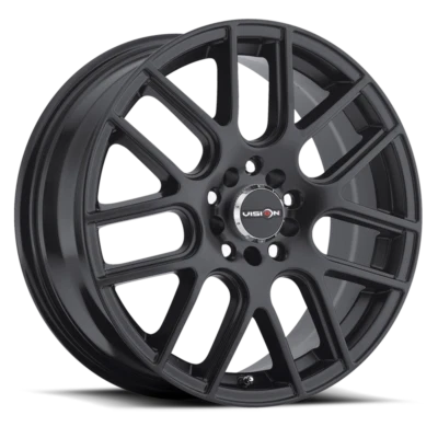 $516 • Buy 4 New 16X7 38 5X100 Vision Cross Black Wheels/Rims 16 Inch 61247