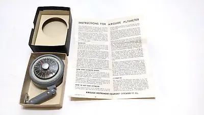 $220 • Buy 1950s Antique Auto Altitude Altimeter Gauge Vintage Chevy Ford Hot Rat Rod 55 57