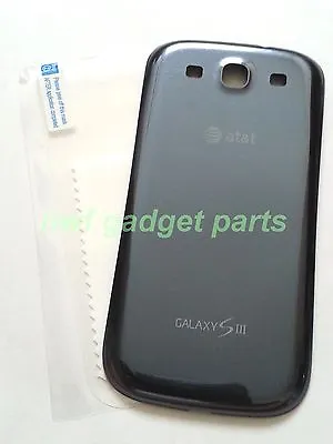New OEM  Samsung Galaxy S 3 III I747 Back Cover Battery Door  AT&T ( BLUE)~US • $6.95