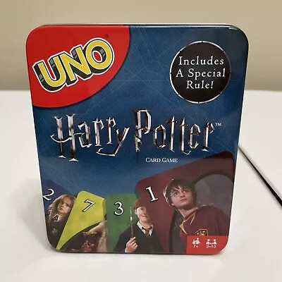 UNO: Harry Potter Game Tin Complete Includes Instructions With Special Rule • $15.22