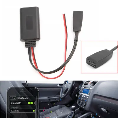 Car Bluetooth 4.0 AUX Cable Adapter For BMW E39 E46 E53 Business CD Head Unit • $13.15