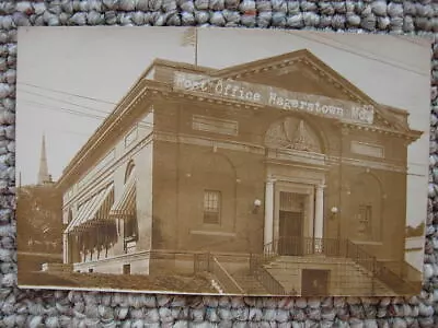 Rppc-hagerstown Md-post Office-maryland-washington County-real Photo • $12.95