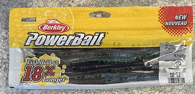 Berkley Powerbait Pro Design Mike Iaconelli 6.7” Flute Worm Redbug • $9.99