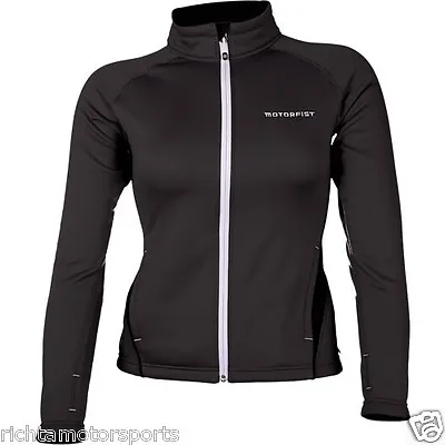 NEW MotorFist Women's  Hydrophobic Fleece Jacket ~ BLACK ~ XL ~ 20617-1019 • $94.95