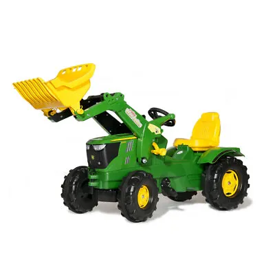 $529.95 • Buy John Deere 142cm Ride-On 6210R Truck/Tractor Kids Vehicle W/ Loader Toy/Play/3y+