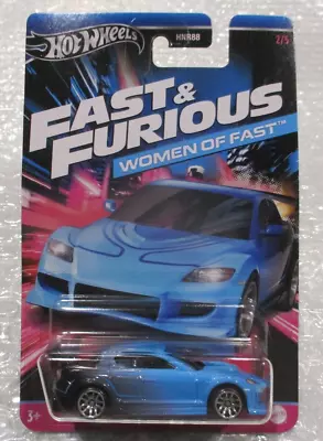 Hot Wheels 2024 Fast & Furious Women Of Fast Series - Mazda Rx-8 #02 • $19.99