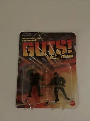 1986 Mattel G.u.t.s Guts 2-pack Aikido Force MOC Vintage Gi Joe New Unused • $16.50