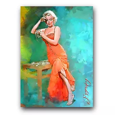 Marilyn Monroe #150 Art Card Limited 6/50 Edward Vela Signed (Celebrities Women) • $3.25