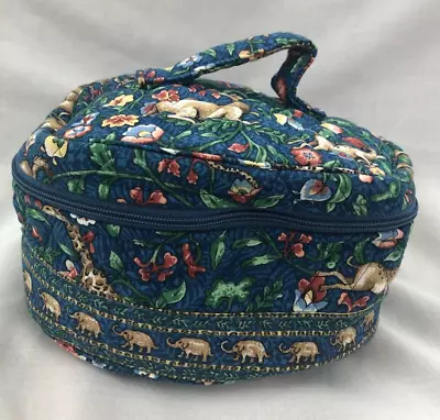 Vera Bradley Travel Cosmetic Animal Kingdom Retired Rare Excellent Condition • $39.99