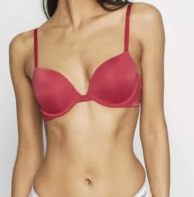 Calvin Klein Demi Bra Red Carpet Colour  Style QF9005-604 Brand New With Tag 36C • £32.99