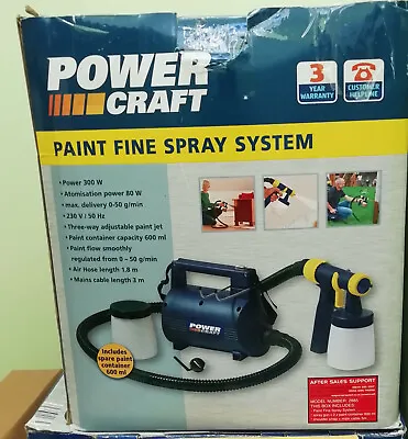 £45 • Buy Powercraft Paint Spray System