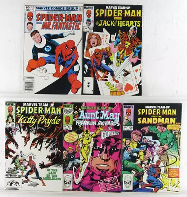 MARVEL TEAM-UP #132 134-135 137-138 * Marvel Comic Lot * 1983-Spider-Man • $17.95